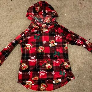 Christmas hoodie. children’s small and nearly worn